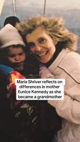 Now a #Grandma herself, #MariaShriver shares what her mother #EuniceKennedy was like as a grandmother to Shriver's children with #ArnoldSchwarzenegger. Shriver reflected on the role her mother played in her children's lives, and how she herself is active in daughter #KatherineSchwarzenegger's #Parenting journey. #TODAYShow #MothersDay #Motherhood