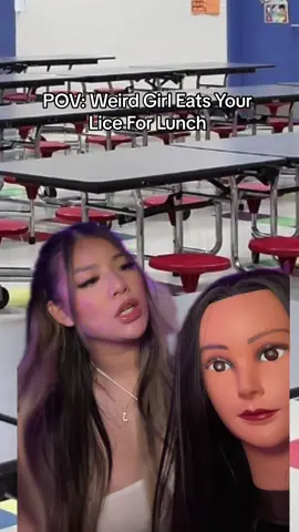 Lunch was so deliciouss #asmr #asmrpov #asmrlice #asmrlicecheck #asmrroleplay #fyp #greenscreen 