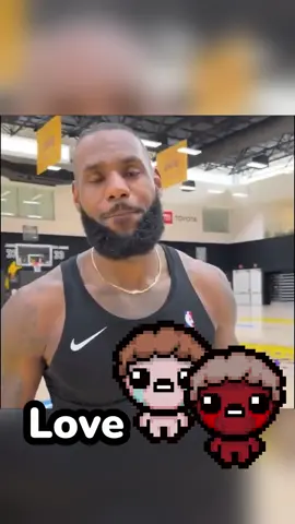 Lebron James scream if you love... #thebindingofisaac #tboi #gaming #repentance #lebron 