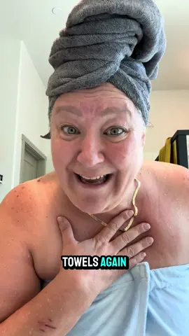 Get yourself, microfiber, hair towels. Not only do they have wonderful benefits but they also help your hair dry sooner. I love my microfiber, hair towels. They’re amazing. #microfibertowel #hairtowel #hairtowels #MomsofTikTok 