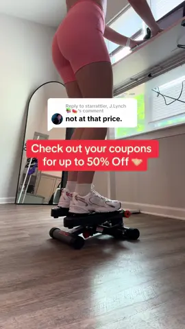 Replying to @starrattler, J.Lynch 📚🍉  This is by far the easiest way to get your steps in from Home 🏠 #nicedaystepper #stairmaster #summerbody 