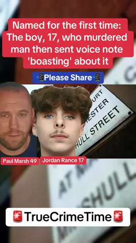 Named for the first time: The boy, 17, who murdered man then sent voice note 'boasting' about it #CapCut #breakingnews #crime #crimetoks #ukcrime #news #knifecrime #jailed #named 