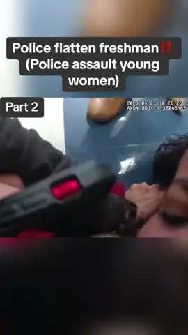 Police flatten freshman🔴 #cops #copsoftiktok #police #trending #fyp 