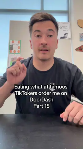 Eating what famous TikTokers order me on DoorDash! The incredible @rheg (°◡°♡) ☆*:+ is up in todays episode! Tag who you want to see next! @Wingstop #teacher #highschool #Foodie #cookinginmyclassroom 