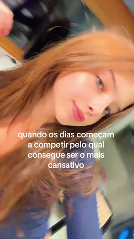 a cara de cansada eh real 😅#foryou #girlstuff #fypシ #dudapec #trend #frase #ensinomedio 