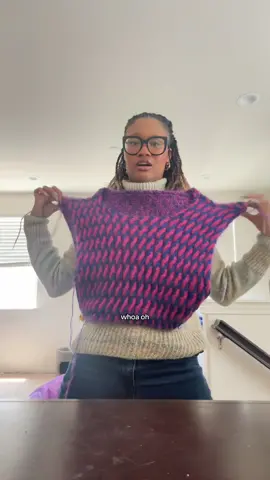 Pattern: Interval Sweater by ullenknitwear (still in testing)  #knitting #knittok #knitwear #knitsweater #knittinginspo #knitweardesigner 