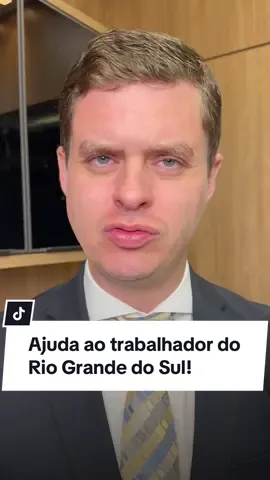 Trabalhador e empregador do Rio Grande do Sul, momentos difíceis exigem medidas especiais.  Se você foi afetado pela tragédia no Rio Grande do Sul, saiba que pode sacar até R$6.220 do FGTS por conta dessa calamidade.  Acesse o app do FGTS ou visite uma agência da Caixa para mais detalhes.  Além disso, quem já recebe seguro-desemprego terá direito a duas parcelas extras.  Por fim, para os empregadores, o recolhimento do FGTS poderá ser suspenso por até quatro meses.  Força povo aguerrido, amado, do gigante Rio Grande do Sul! #riograndedosul #gaucho #portoalegre #canela #gramado 