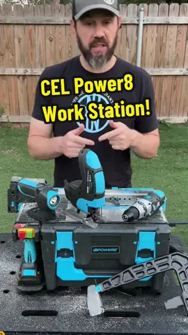 Ultimate Work Station? CEL Power 8! #fyp #tools #workstation #musthaves #protools #DIY #contractors #homeowners 