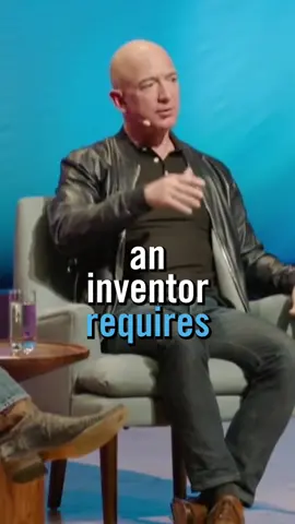 Jeff Bezos on what it takes to INVENT anything new… You need to balance these two things at the exact same time.  Credit and gratitude to Summit Series