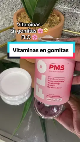 Estas vitaminas #flo nos ayudan con el brote del acne, calambres premenstruales, fuertes colicos, y son en forma de gomitas #mujeres 