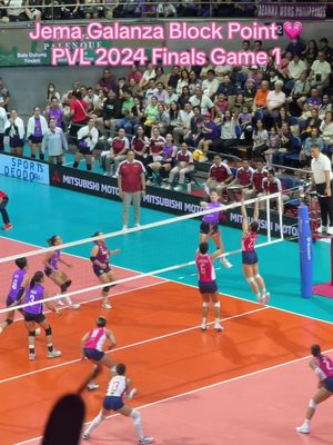 Jema Galanza Block Point 💗 PVL 2024 Finals Game 1 #JemaGalanza #Creamline #creamlinecoolsmashers #pvl2024 #creamlinevschocomucho #chocomucho #chocomuchoflyingtitans 