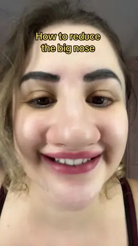 Como reduzir o nariz grande #bignose #nariz #makeup 