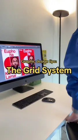 Graphic Design Tips: The Grid System 📏✨🤩 The templates I used for this video is in the link in my bio ⛓️‍💥 #graphicdesign #graphicdesigntips #designtok #gridsystem #designtips 