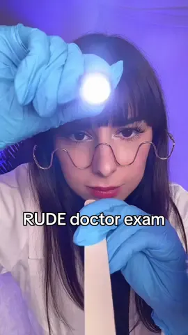 ASMR Rude Detailed Doctor Exam and cranial nerve check up roleplay #asmr #asmrdoctor #asmrcranialnerveexam #asmrdoctorroleplay #asmrroleplay #asmrlighttriggers #CapCut 
