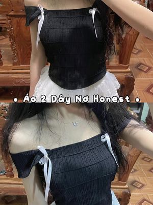 🤍 Áo 2 dây nơ bán siu chạy luôn ó #fyp #xh #xhtiktok #xuhuong #LearnOnTikTok #saleluongve #muataitiktok #unboxing #TikTokShop #ao2daycroptop #aoombody #aocovuong #ao2day #honest #audrey  