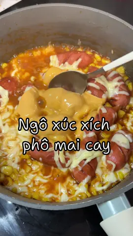 Phần 5 | Tự nhiên thèm xúc xích ngô phô mai cay #food #nauancungtiktok #LearnOnTikTok #xuhuong 