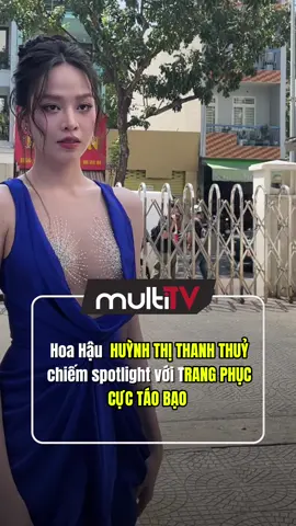 Hoa hậu Huỳnh Thanh Thuỷ với nhan sắc mặn mà xuất hiện tại sự kiện sáng nay #MultiMediaJSC #multimediajsc #huynhthanhthuy 