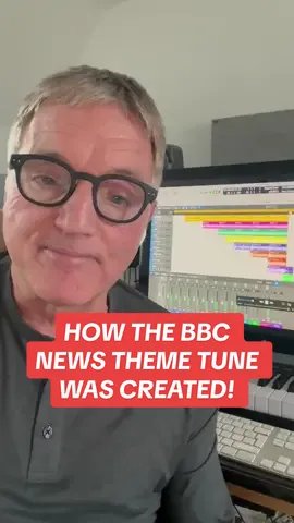 25 years ago, I composed the @BBC News Theme Tune, which is broadcast around the world everyday. From the precise beeps of time to the powerful bass and dramatic drums for the headlines. This how I did it… #BBC #BBCNewsThemeTune #MusicProduction #Composer #SoundDesign #25Years #Anniversary #BehindTheSong 