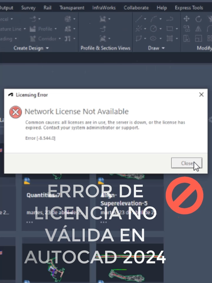 ‼️😲😭¿Errores de licencia en AutoCAD 2024 y Autodesk Civil 3D 2024? ✅¡SOLUCIÓN PARA LICENSING ERROR, NETWORK LICENSE NOT AVALIABLE, ALL LICENSES ARE IN USE, YOUR AUTOCAD LICENCE IS NOT VALID, GET GENUINE AUTOCAD, CIVIL 3D LICENSE IS NOT VALID, GET GENUINE EN PRODUCTOS AUTODESK! 💻  #AutoCAD #Civil3D #SoluciónTecnológica #TeamViewer #AnyDesk #Supremo #TikTokViral #autocadtutorial #autocad2020#autocad2021 #autocad2022 #autocad2023 #autocad2024 #autocad2025 #civil3d #civil3d2023 #civil3d2024 #autodeskmaya #autodeskediting #techsupport #TikTokTutoriales