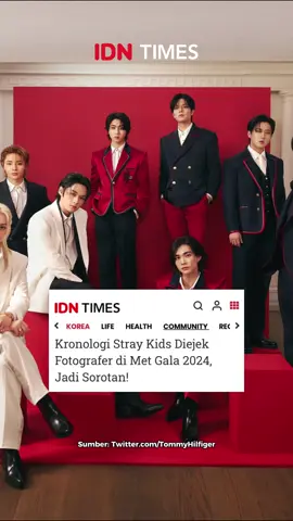 Stray Kids menjadi salah satu tamu yang hadir di acara Met Gala pada Senin (6/5/2024) dan menjadi grup KPop pertama yang hadir di acara tahunan tersebut, namun ada komentar negatif yang diduga dilontarkan oleh para fotografer saat mengambil gambar mereka #idntimes #idntimeskorea #idntaiment #tiktoktainment #straykids
