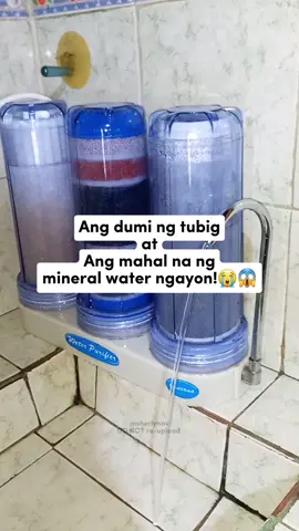Sulit at tipid na water filter! #waterfilter #waterpurifier #mineralwater 