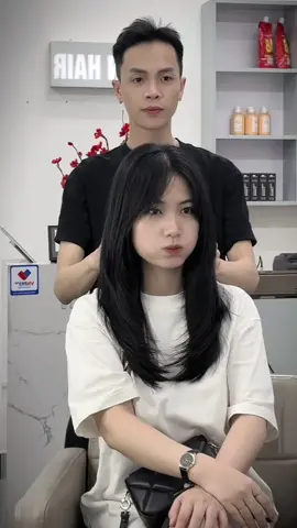 Layer cut tự nhiên ❤️ #kienhairstudio #layer 