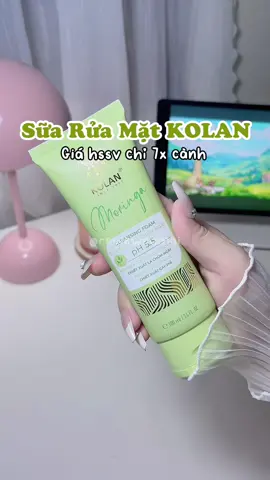srm thuần chay dịu nhẹ cho da mụn mà giá hssv #srm #suaruamat #thuanchay #kolan #suaruamattrimun #routine #chamda #reviewlamdep #reviewcamoi #xuhuong #trending #viral 