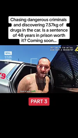 Chasing dangerous criminals and discovering 7.57kg of drugs in the car. Is a sentence of 48 years in prison worth it? Coming soon... #cops #copsoftiktok #copsontiktok #police #policeofficer #policeoftiktok #fyp #fypシ #foryou #foryoupage #crime #chase #sheriff 