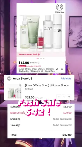 Anua Ultimate Skincare Set🩷 @Anua Store US  #anua #anuatoner #anuacleansingoil #anuaserum #anuadarkspotcorrectingserum #anuacleanser #acneproneskin #sensitiveskin #dryskin #acne #glowyskin #glassskin #koreantoner #koreancleansingoil #koreanserum #koreanskincare #koreanskincareroutine #koreanskincareproducts #kbeauty 