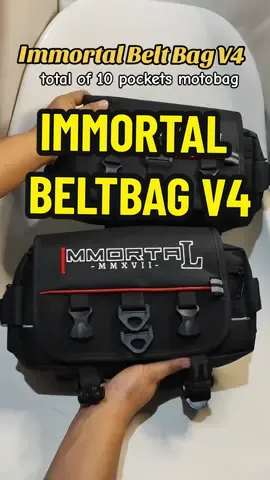 Naghahanap ka ba ng Multipocket beltbag? ito na ang v4 ng Immortal belt bag.. Solid 🔥 Sa yellow basket ko lng yan ☺️ #tiktok #foryou #fyp #fypシ #immortalbeltbag #beltbag #bag #riders #multipocketbag #tiktokfinds #immortalbeltbagv4 