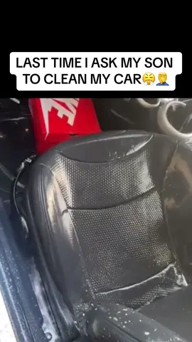 He only goes and decides to jetwash the inside of my car aswell🤦‍♂️😭 #soaked #car #jetwashing #kids #disaster #funny #blesshim #viral #viralvideo #fyp #foryou #mini #cooper #classic #hilariousvideos #Summer #uk #😭 
