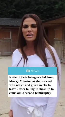 Katie Price is being evicted from her home as she’s served with an eviction notice and given weeks to leave after failing to show up court amid second bankruptcy. The property, in Horsham, West Sussex has fallen into disrepair and her ex Carl Woods had been using the garden as a vehicle forecourt for his used car sales business. Katie, 45, paid £1.35M for the property back in October 2014 and fronted her own Channel 4 show, Katie Price's Mucky Mansion, and attempting a renovation. #katieprice #muckymansion #jordan #bankruptcy #harveyprice #news #uknews 