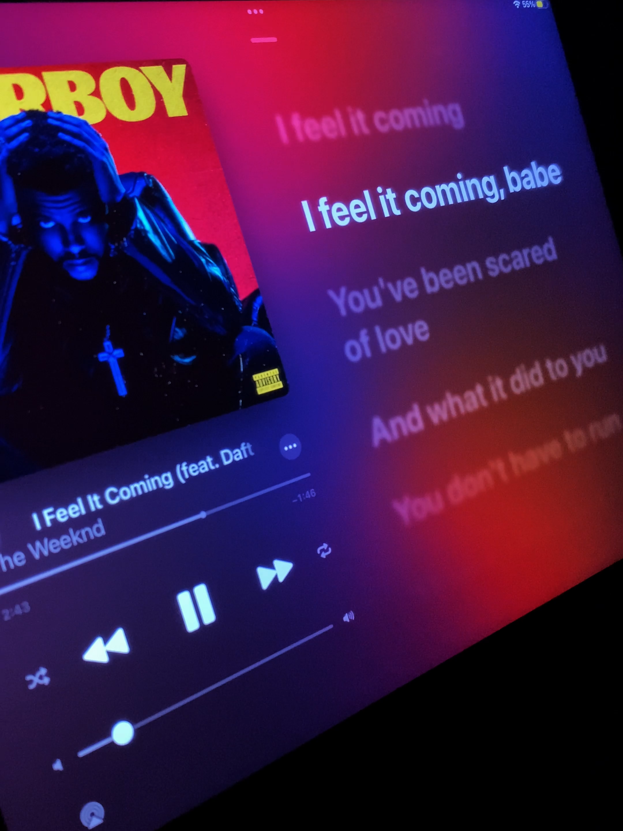 I feel it coming (slowed + reverb to perfection) #music #tunes #slowedreverb #theweeknd #daftpunk #songs #lyrics