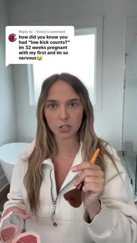 Replying to @♡kristy. Kick count explanation for those wondering 🥰 #pregnant #laboranddelivery #induction #birth #MomsofTikTok #mom #thirdtrimester #pregnancy #fyp 