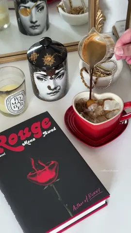 Iced coffee girl but lover of cute mugs #icedcoffer #lecreuset #heartmug #rouge #monaawad @Simon Element @marysueruccibooks 