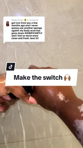 Replying to @lex 🌻  make the switch today and your skin will thank you!!!! #omascosmeticsafricannetsponges #tiktokshop #tiktokshopafricannetsponge #femininehygieneproducts #africanexfoliatingsponge 