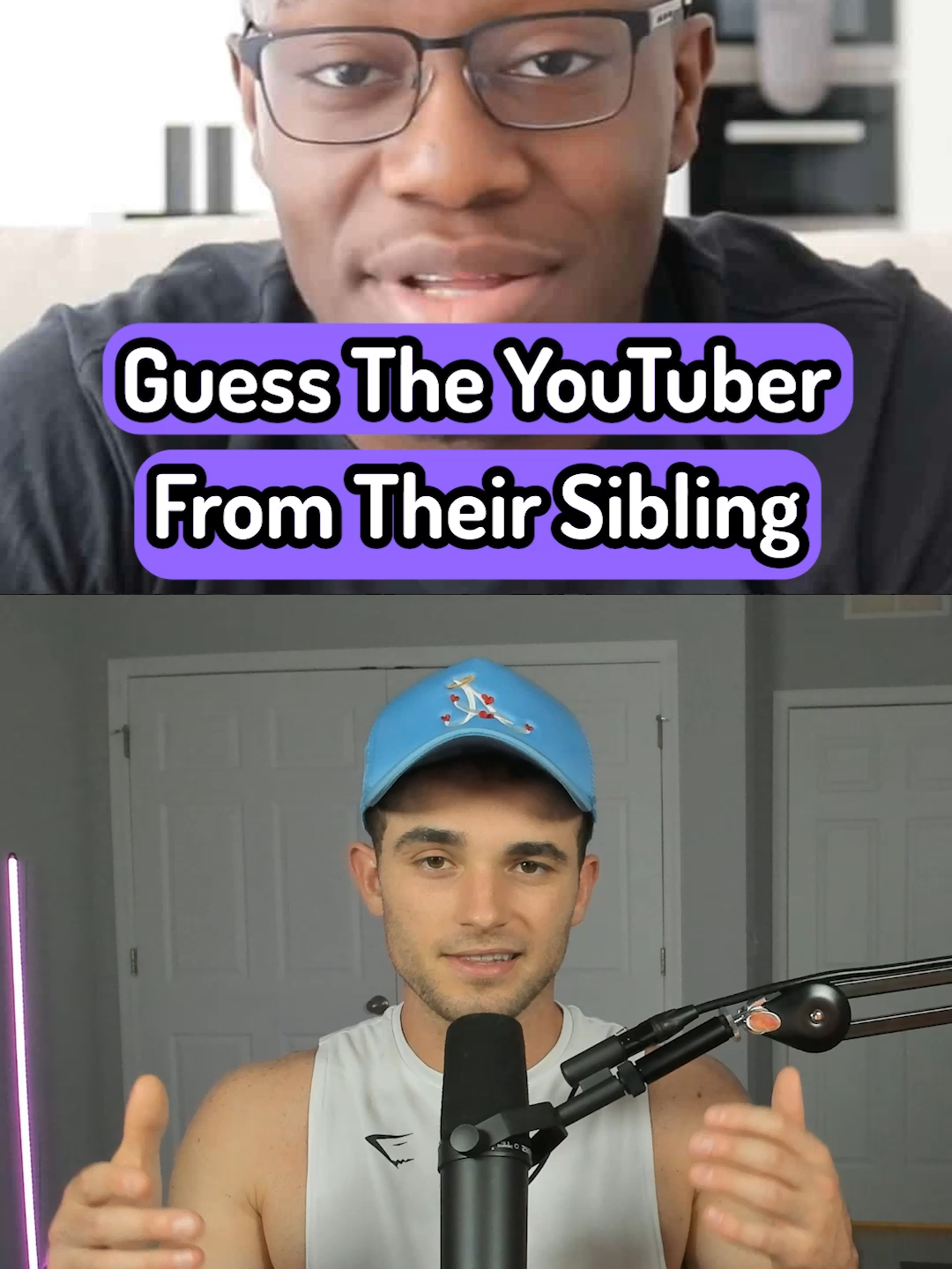 Guess The YouTuber By Their Sibling