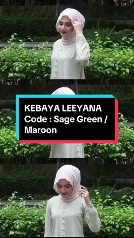 KEBAYA LEEYANA MODEN LACE Code : Sage Green / Maroon Hi korang yang mana nak order untuk bridemaids korang boleh tauuu! ☺️☺️☺️ #bismillahfyp #sitinurhaliza #sagegreen #Raya2024 #brickorangekurung2024 #maroon 
