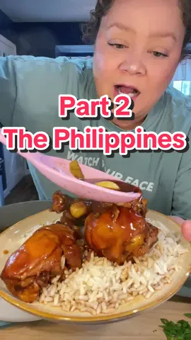 Cooking Around The World Part 2 | Adobo   #foryou #adobo #philippines #foodreview #food #mukbang 