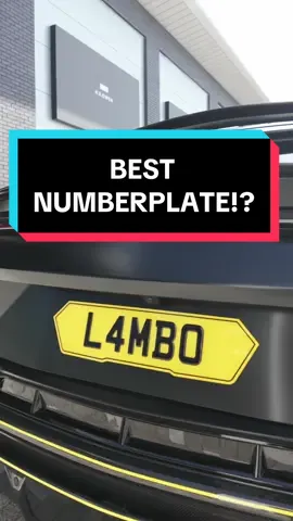 Is this the best lamborghini numberplate? #yiannimize #yianni #lamborghini #urus #numberplate #platespotter 