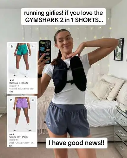 Omg running girlies I have been waiting for these @Gymshark running shorts to come back in!! 😍🏃🏻‍♀️ happy shopping 🛍️  #runningmotivation #runningshorts #runningshorts #gymsharkshorts #2in1shorts #gymsharkhaul #rungirl #runwithme #runclub #runcommunity #runningcommunity #runner #shorts #runninggirl