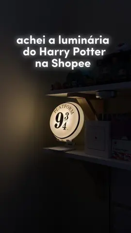 Deixei o link na bio 🤩 #harrypotter #plataforma934 #harrypottertiktok #shopee @Shopee Brasil #shopeecreator 