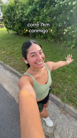 7km a ritmo facil 🌟 #correconmigo #runwithme #runningtips #runtraining #runningmotivation #runtok 