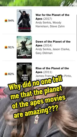 Aaaaaaand ill be watching these for the entire weekend #kingdomoftheplanetoftheapes #planetoftheapes #moviereview #movieclips 