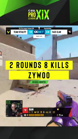 ZywOo back to back 4Ks 🔥 #ESL #gaming #cs2 #counterstrike2 #esports #competitivegaming #epl #eslproleague #epl19 #eslproleague19 #bestmoments #highlights 