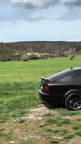 Satin black vrs 1.8T sleeper 🤫🦍🦍 #projectcar #20vt #bigturbo #satinblack #skodaoctavia #rs #vrs #skodaoctavia1 #octavia1 