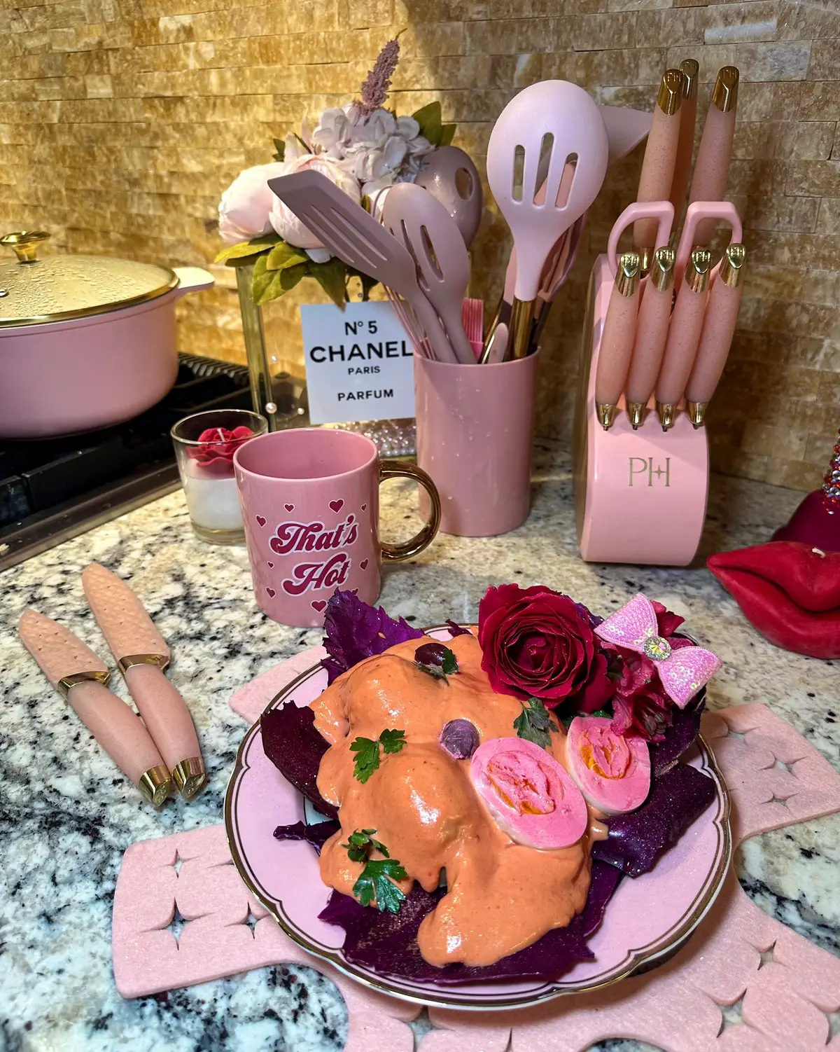 Papa a la Huancaina Coquette 🎀💗👩🏼‍🍳👩🏼‍🍳💓 with @Laganja Estranja  #coquette #barbie #pink #rollsroyce #hair #makeup #losangeles #california #fashion #OOTD #bow #hotpink #beanicon #parishilton #sia #famewontloveyou #walmart #thatshot #cookingwithparis #peruvianfood #peru #elgranchef #elgrancheffamosos @ParisHilton 