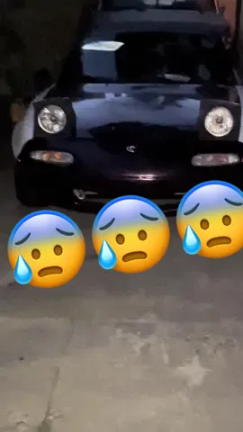 Replying to @that_slow92 i havent done any sketchy $hit in a while this was not a fun drive 😭😭😭😭 hood almost flew up like 10 times, need new coolant temp sensor and oil pressure sensor, other than then that it made the trip, who wants it or part out???????? #miata #bike #LifeHack #miataclub #rebuild #accord #wagon #scary #custom #mazdaspeed 