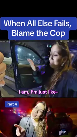 When All Else Fails, Blame the Cop