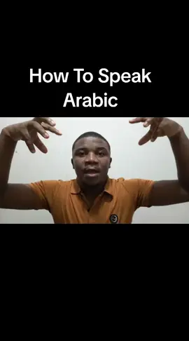 How To Speak Arabic